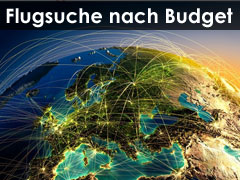 Flugsuche nach Budget